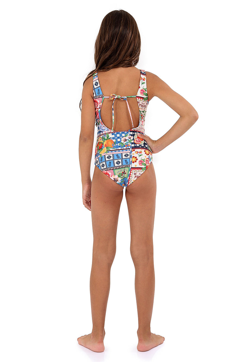 Vestido de Baño Entero de Niña Amé - 3