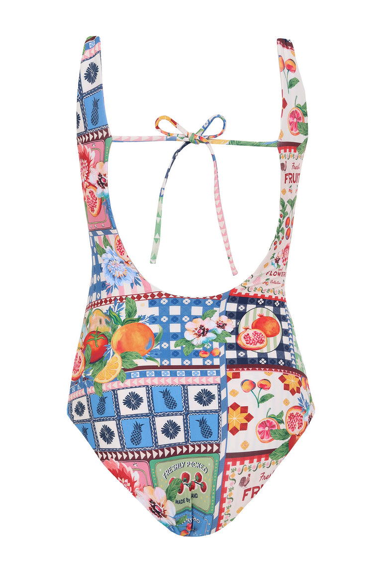 Vestido de Baño Entero de Niña Amé - 4