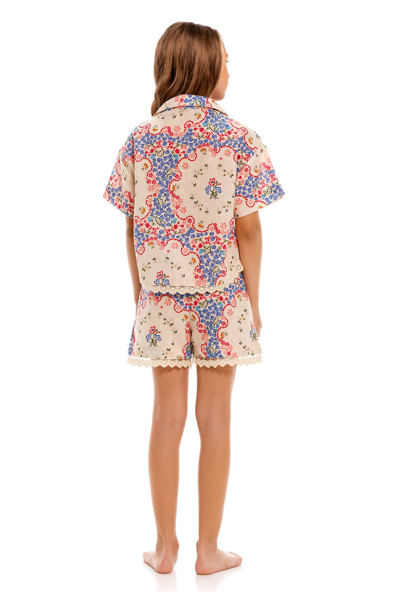 Main image -  Bleu-Laya-Kids-Shorts-21703-1.jpg